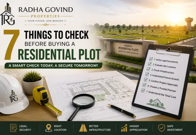 7 Things to Check Before Buying a Residential Plot
