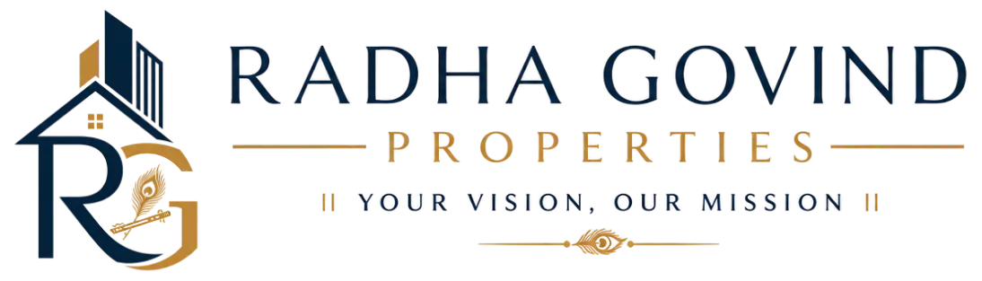 Radha Govind Properties Logo – Trusted Real Estate Company in Badalpur, Greater Noida